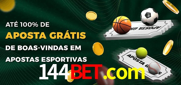144bet.com Ate 100% de Aposta Gratis